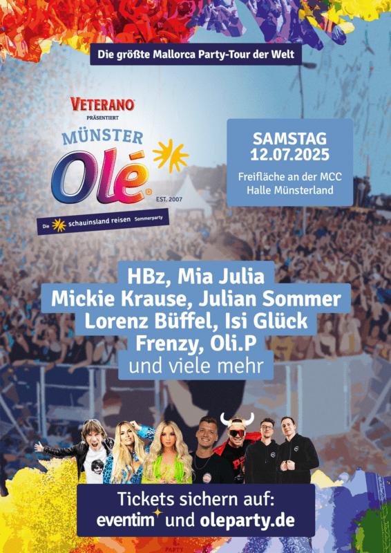 Münster Olé_12.07.2025_Freifläche an der MCC Halle Münsterland